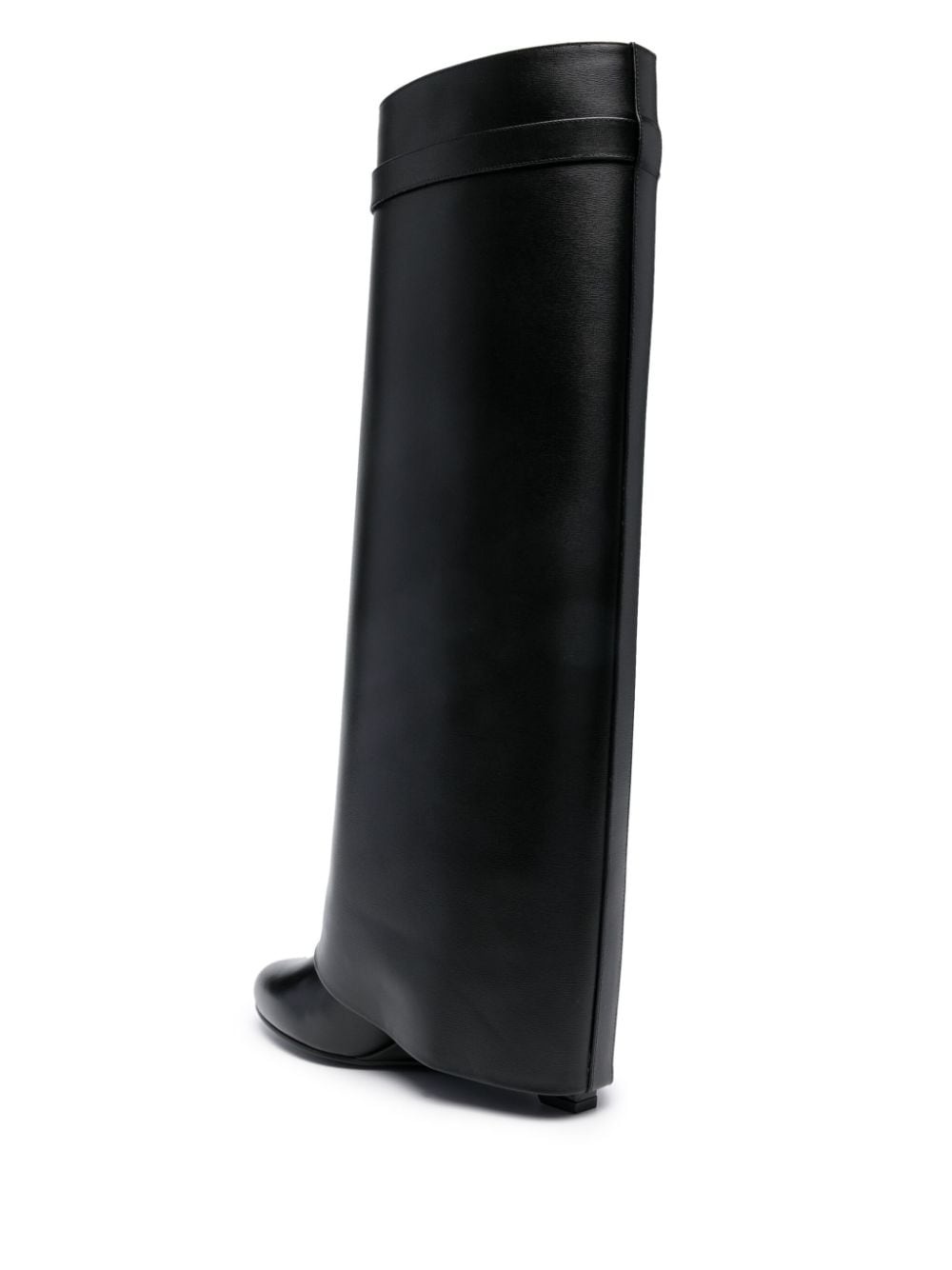 Shark Lock 100mm leather boots - 3