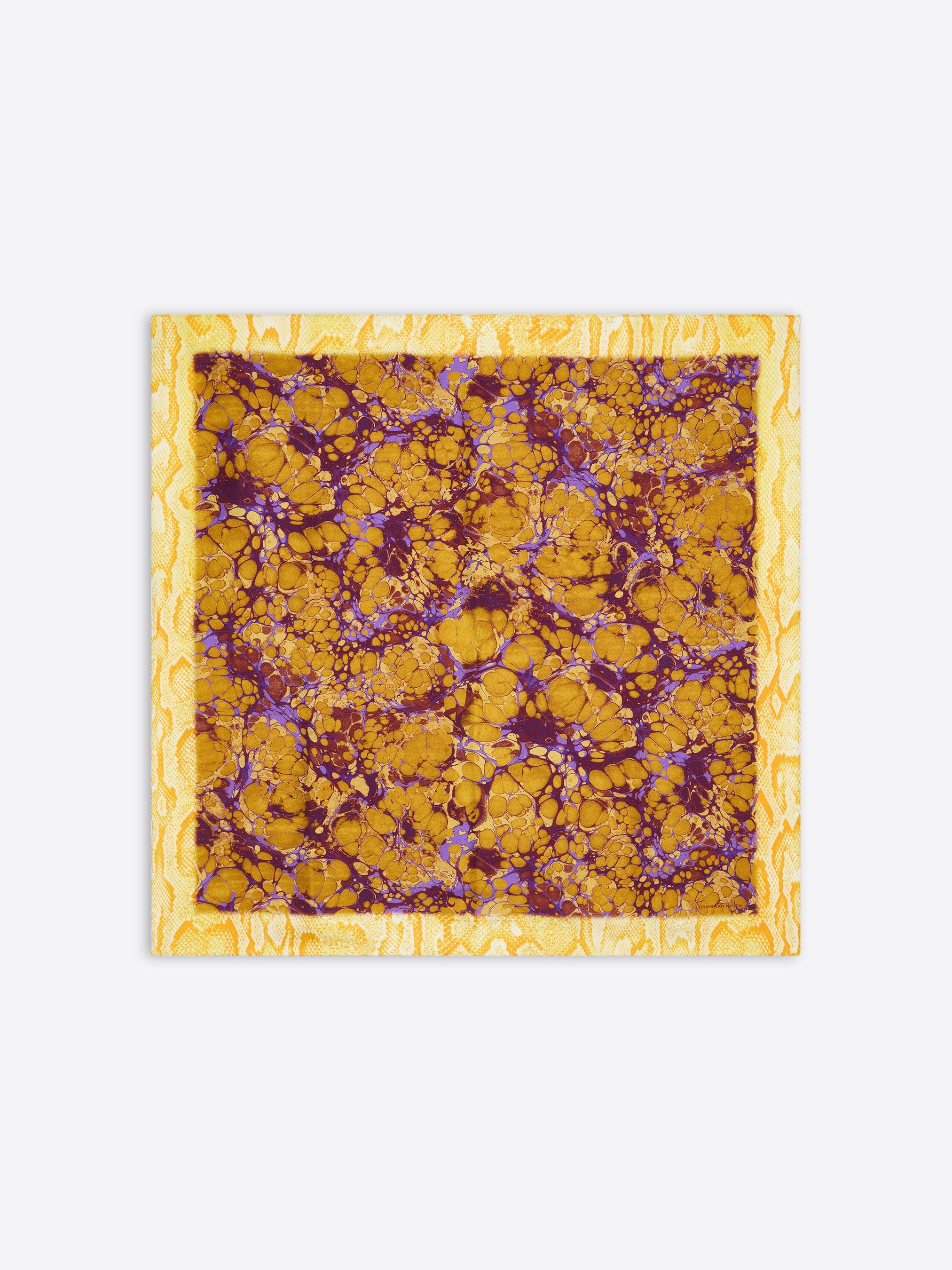 PRINTED SILK SCARF - 2