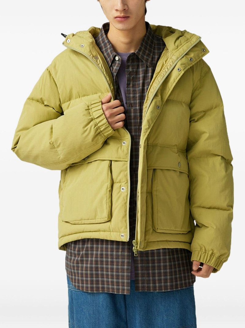 snow peak hooded padded jacket outlook