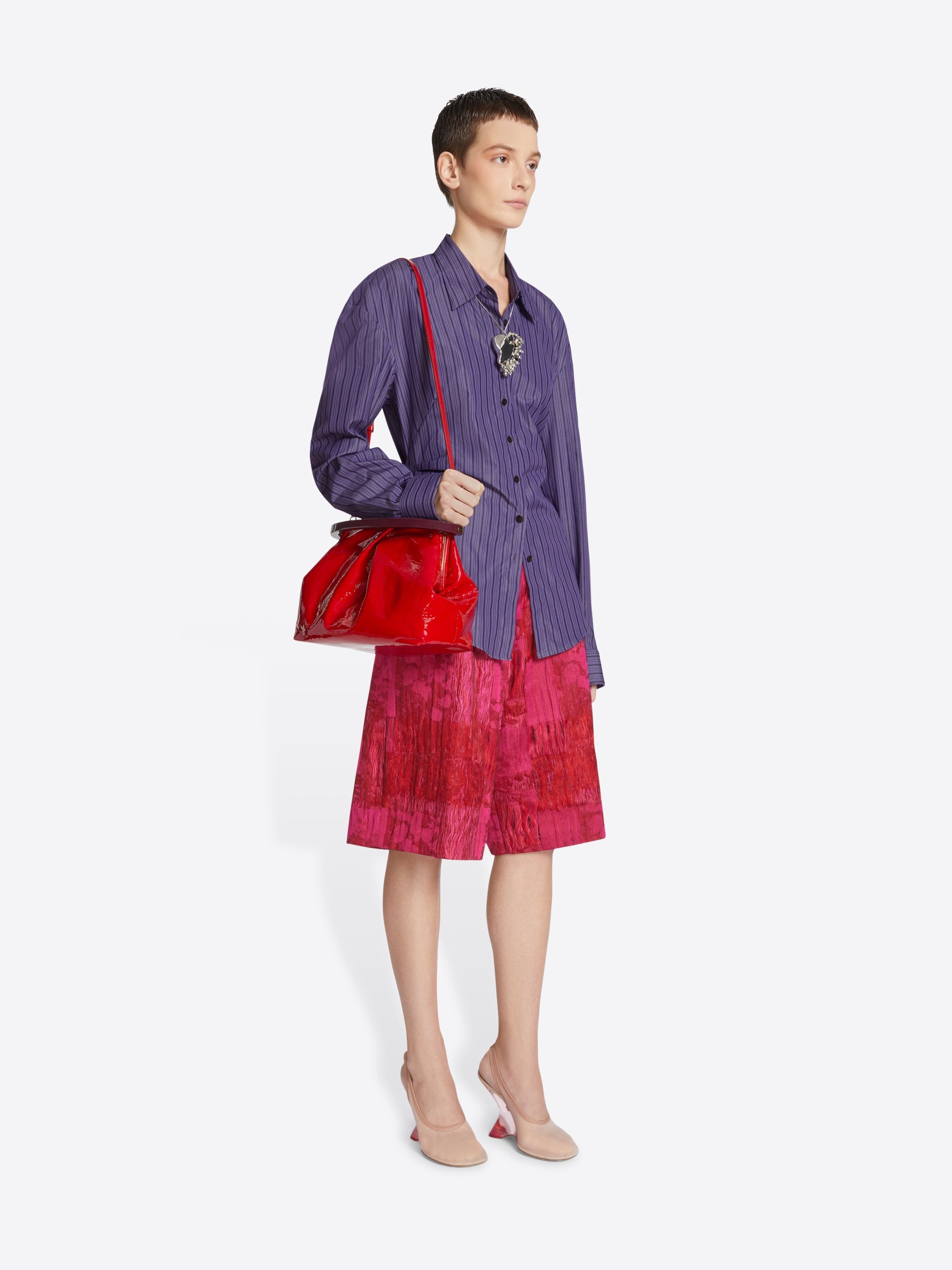 FOLDED LEATHER BAG - 7