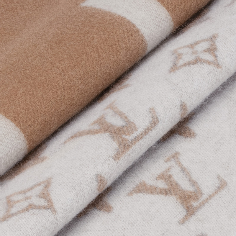 Monogram Split Scarf 5