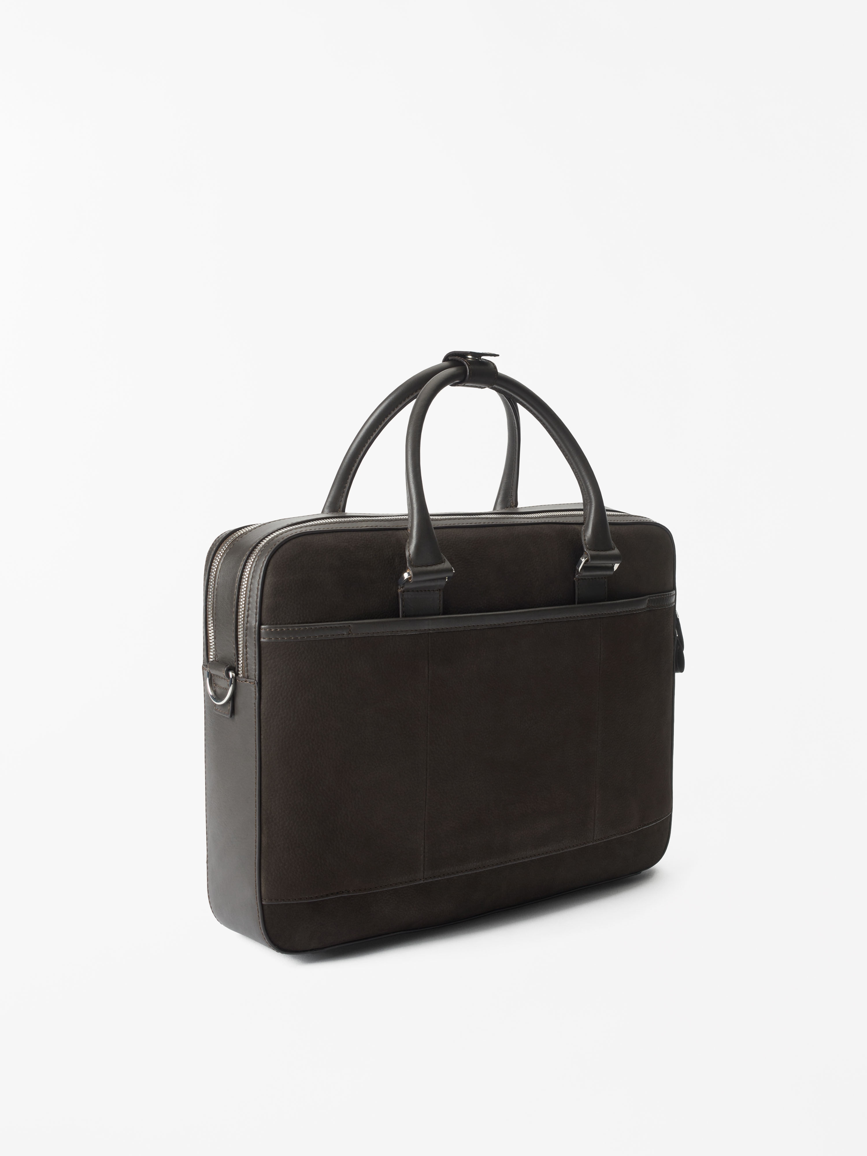 Burin Leather Briefcase - 2