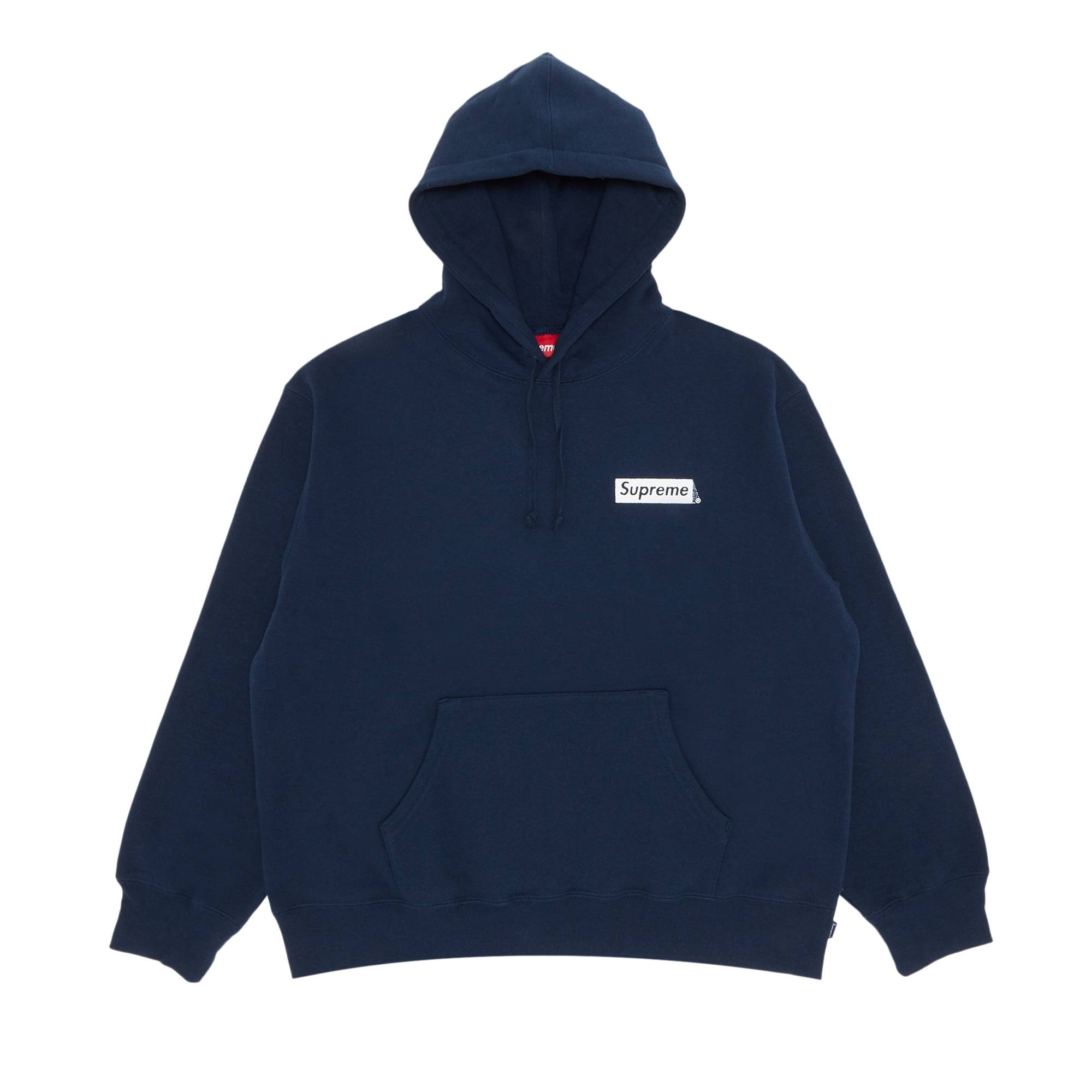 【SUPREME】CATWOMAN HOODED SWEATSHIRT NAVY- 23FW Supreme Supreme Catwoman Hooded Sweatshirt 'Navy' | REVERSIBLE