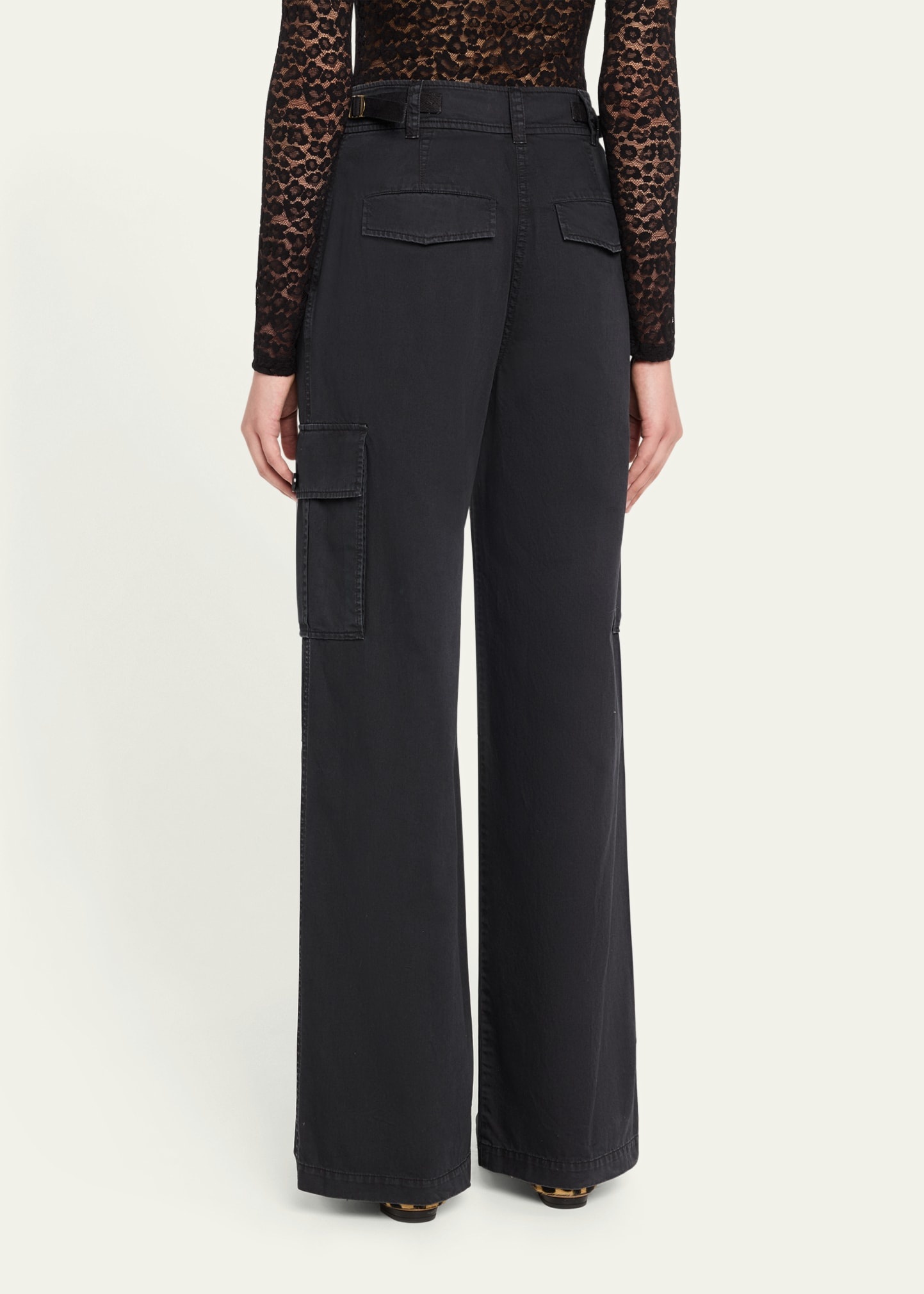 Aiden Mid-Rise Cargo Pants - 3