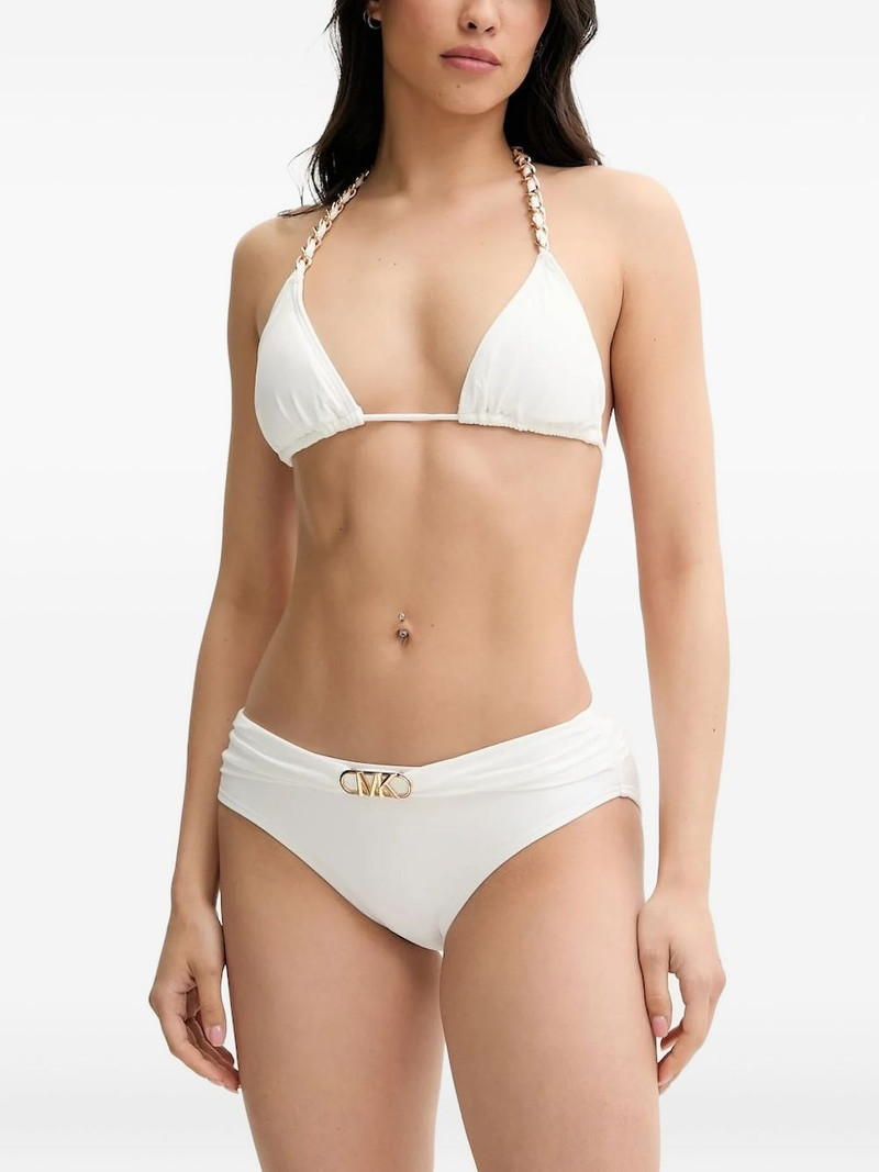 chain-strap triangle bikini 1