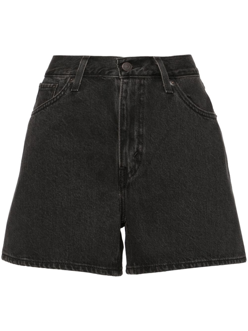 '80s Mom high-rise denim shorts - 1