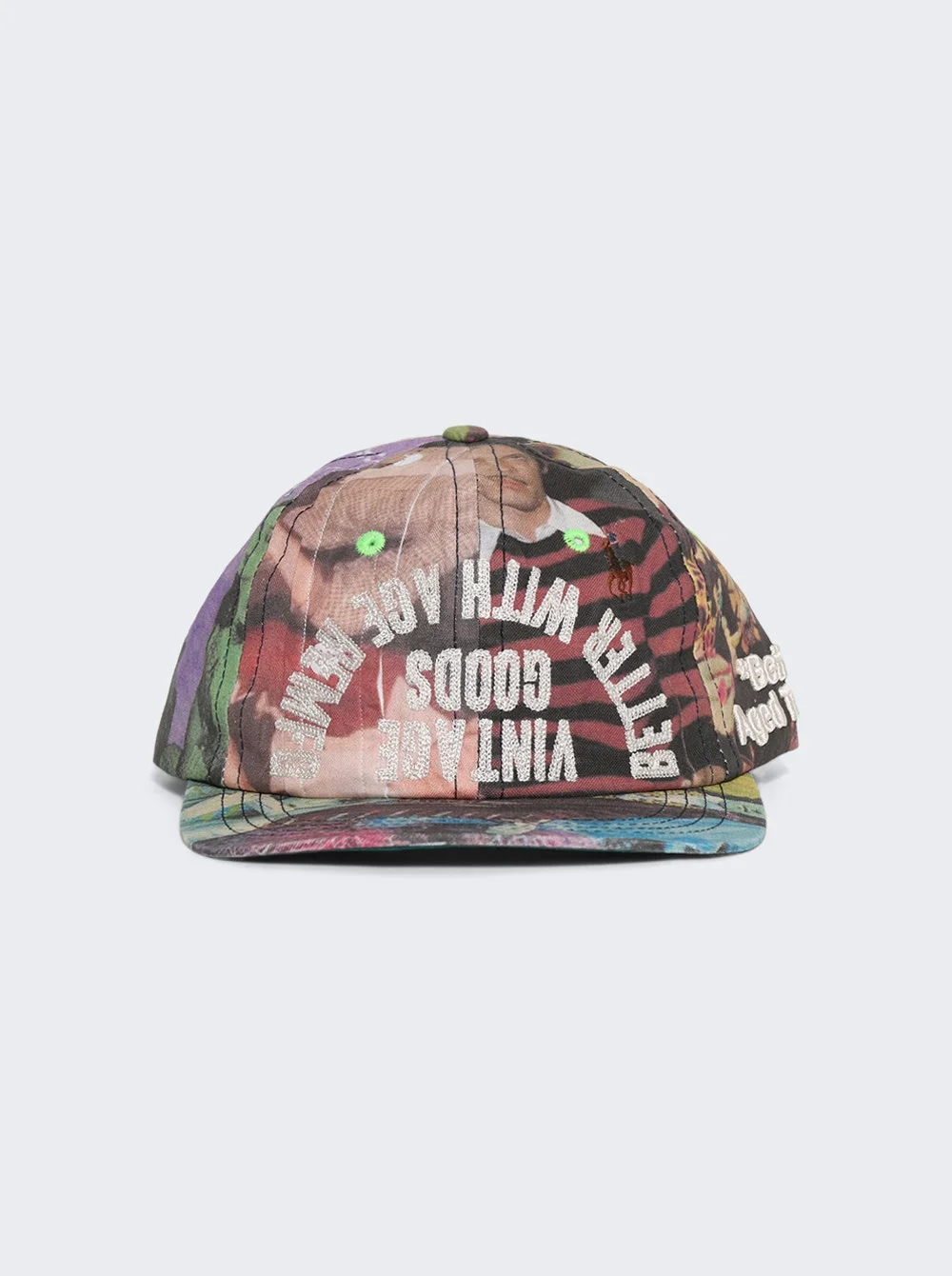 Tabloid Reconstructed Button Down Hat - 1