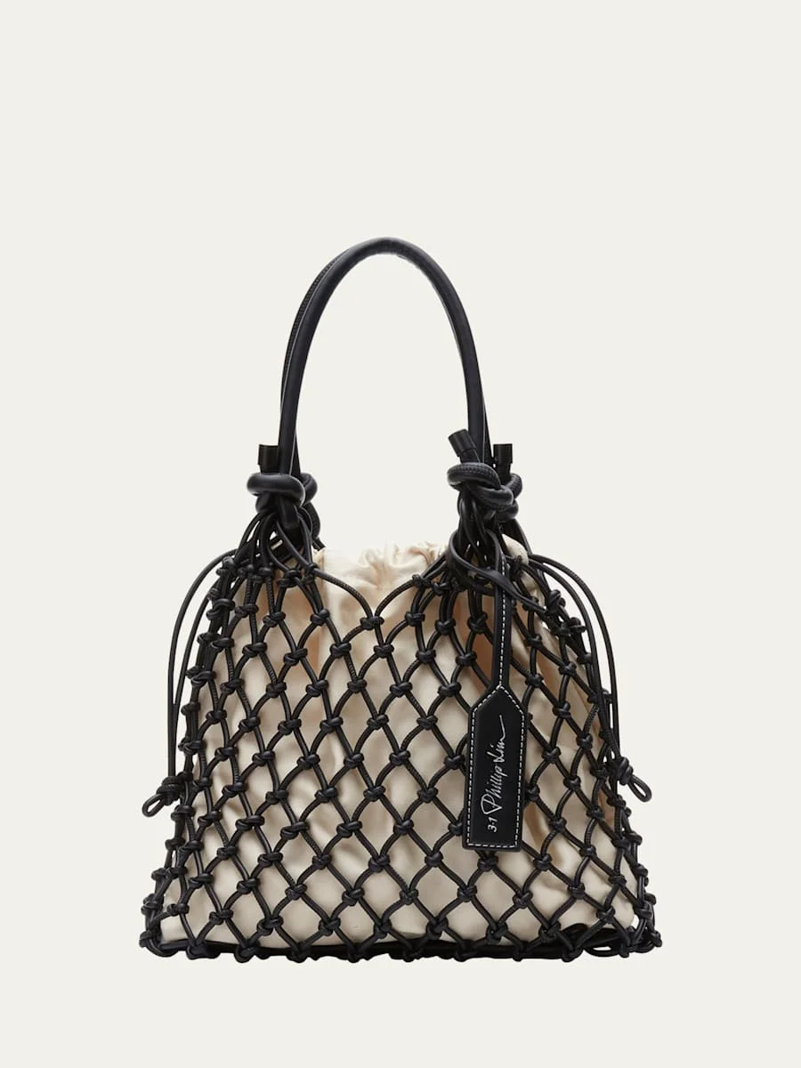 Mini Macrame Sac Top-Handle Bag - 1