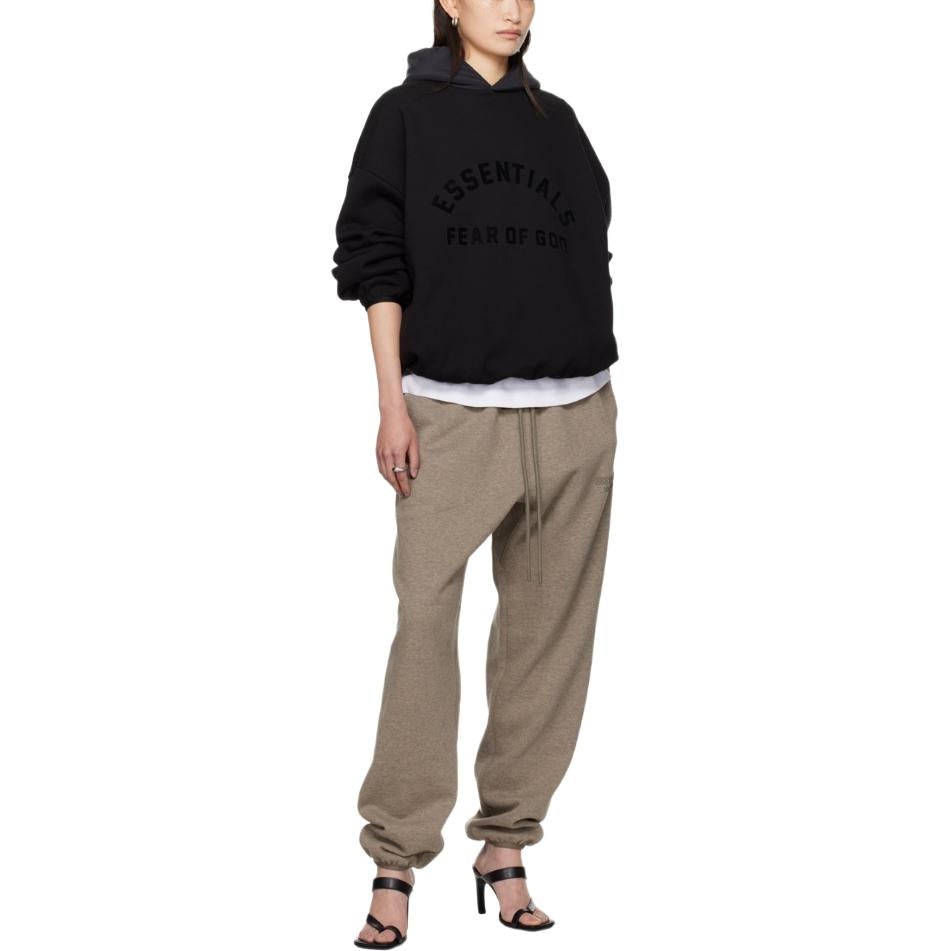 Fear of God Essentials Nylon Fleece Hoodie 'Black' 202SU244310F - 5