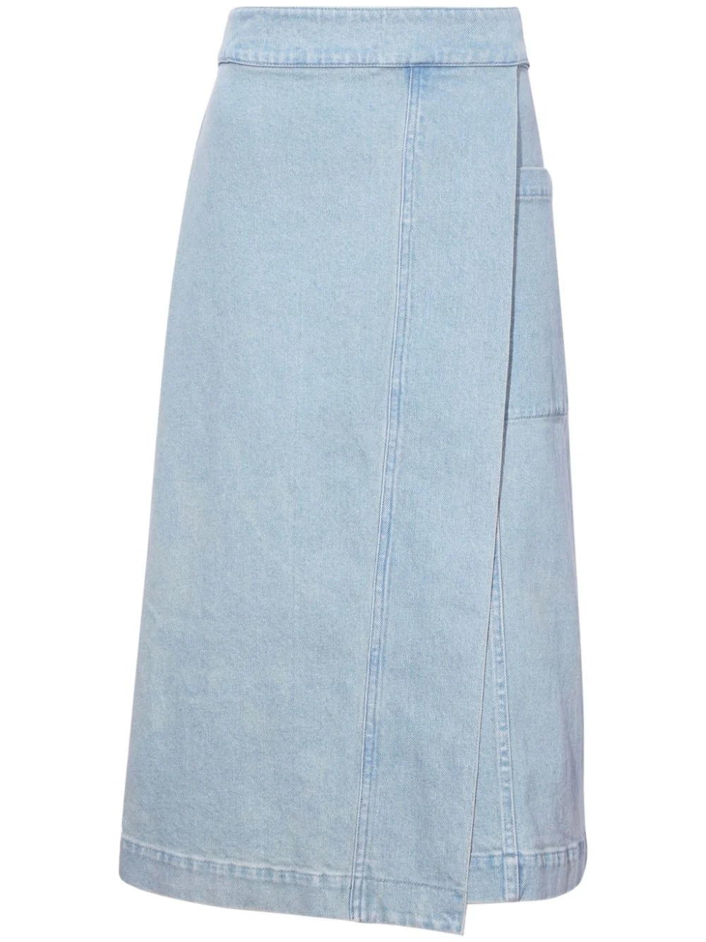 Iris denim midi skirt - 1