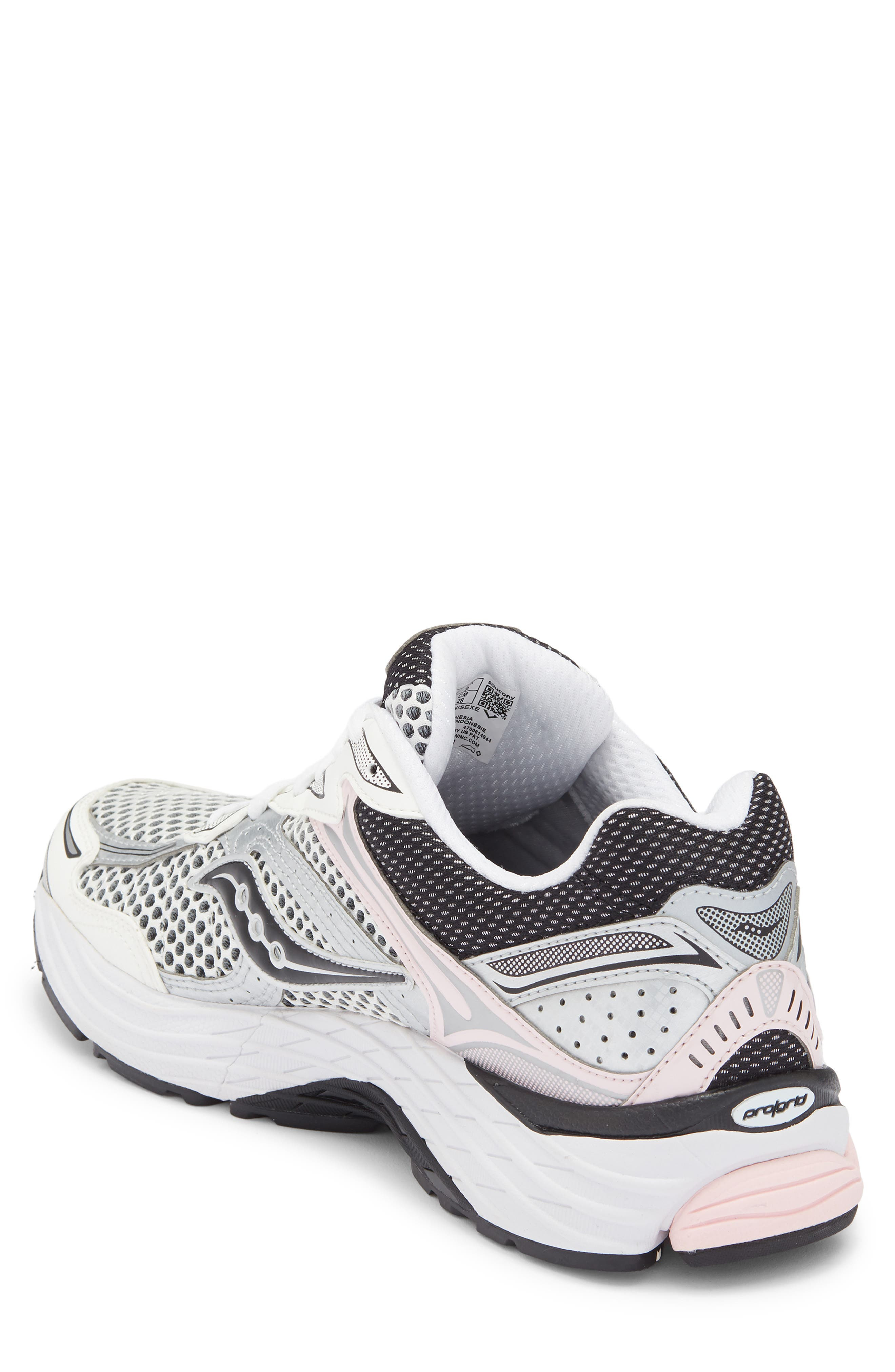 Saucony Gender Inclusive ProGrid Omni 9 Sneaker in Silver/Pink at Nordstrom - 2