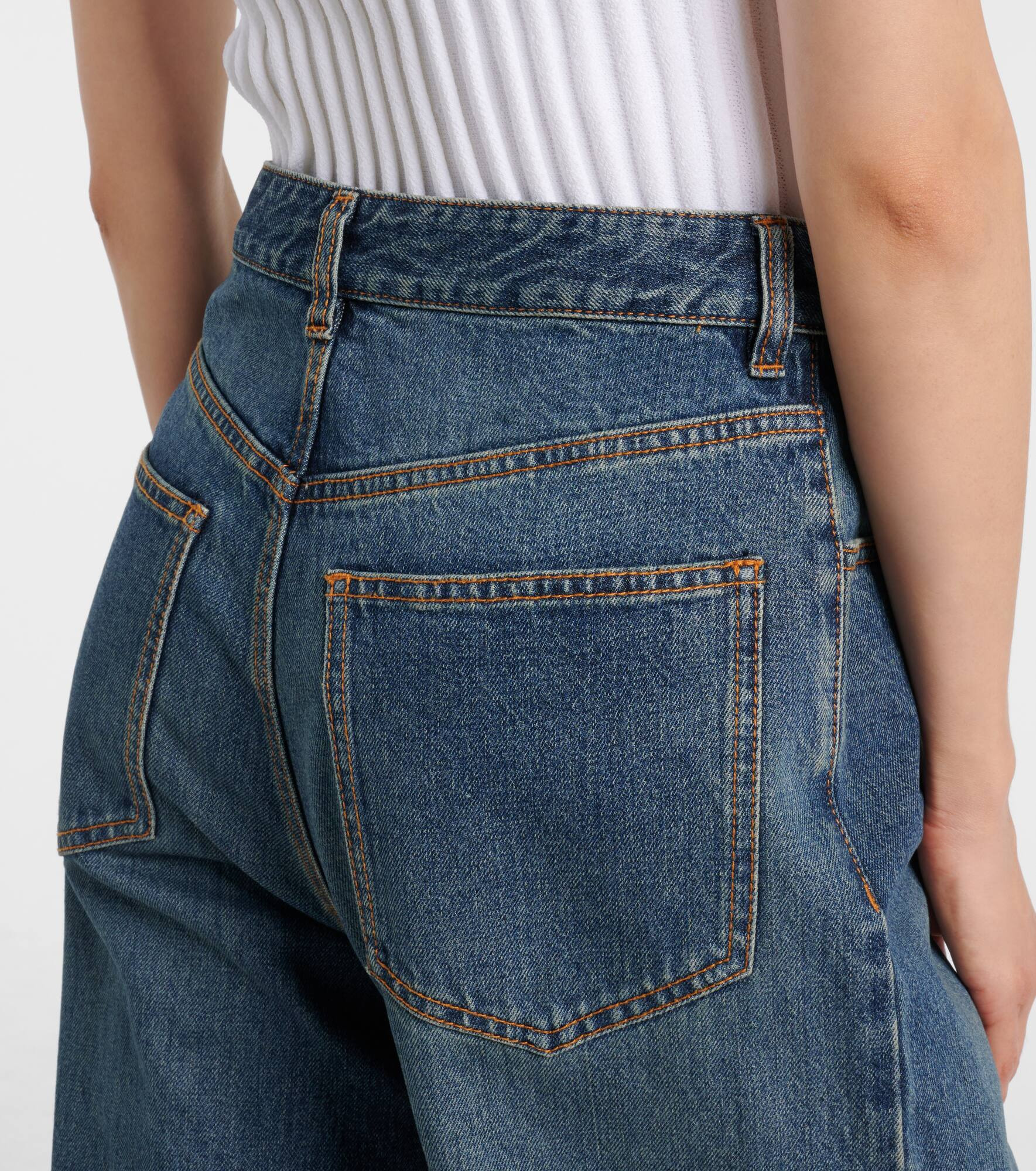Low-rise straight jeans - 6
