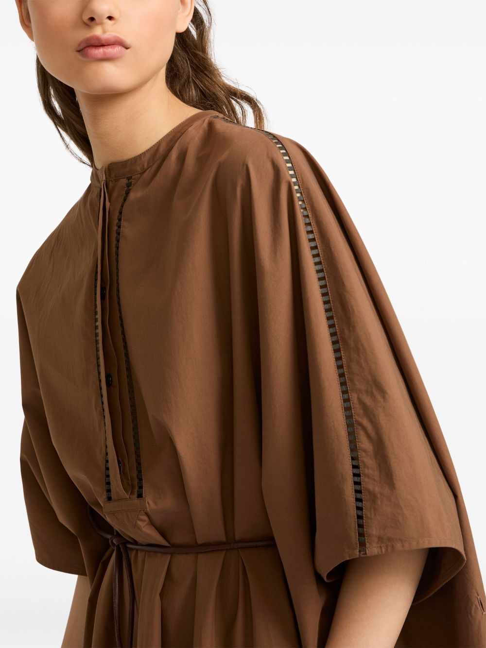 poplin kaftan dress - 5