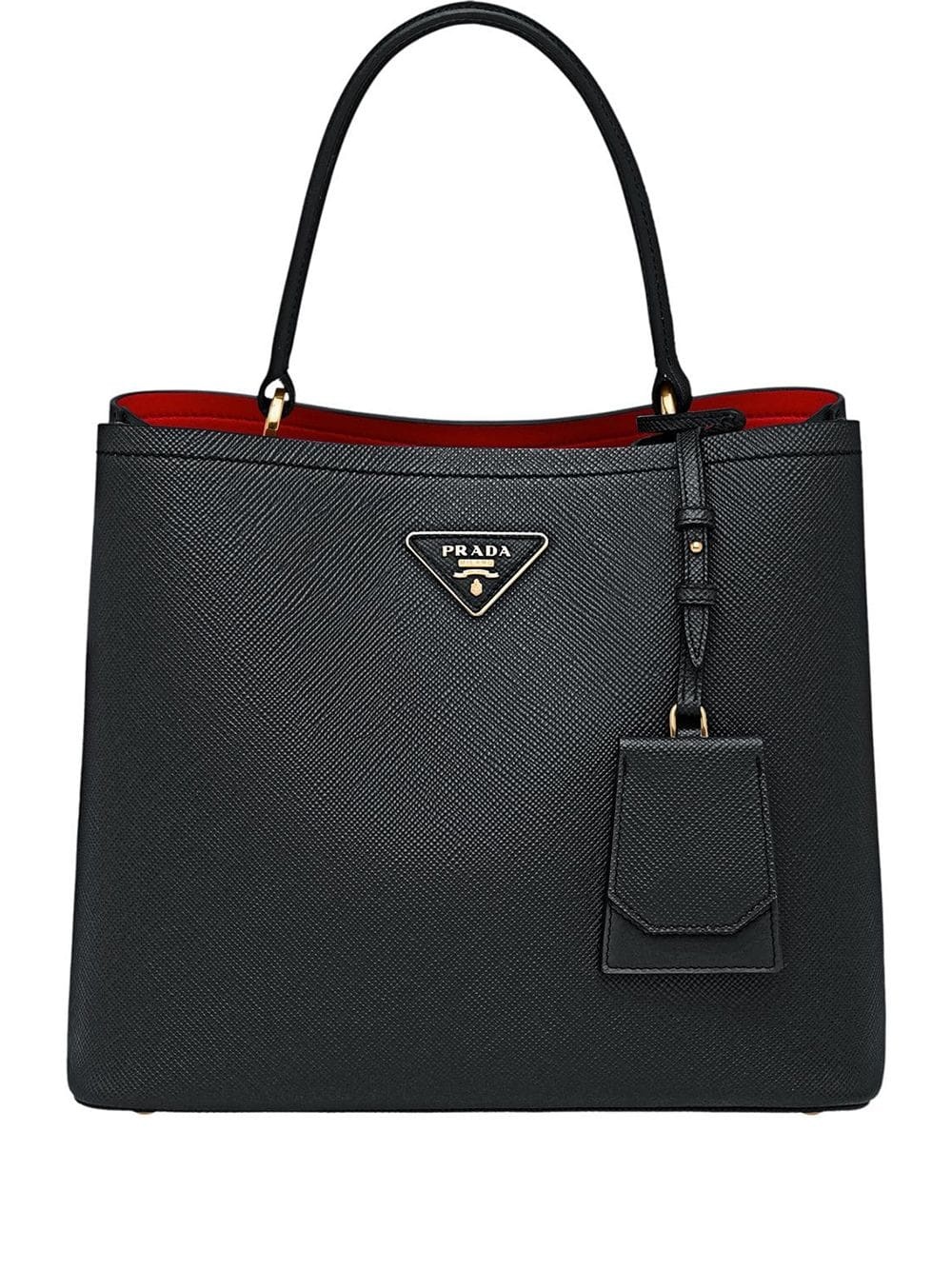 Double Saffiano leather bag - 1