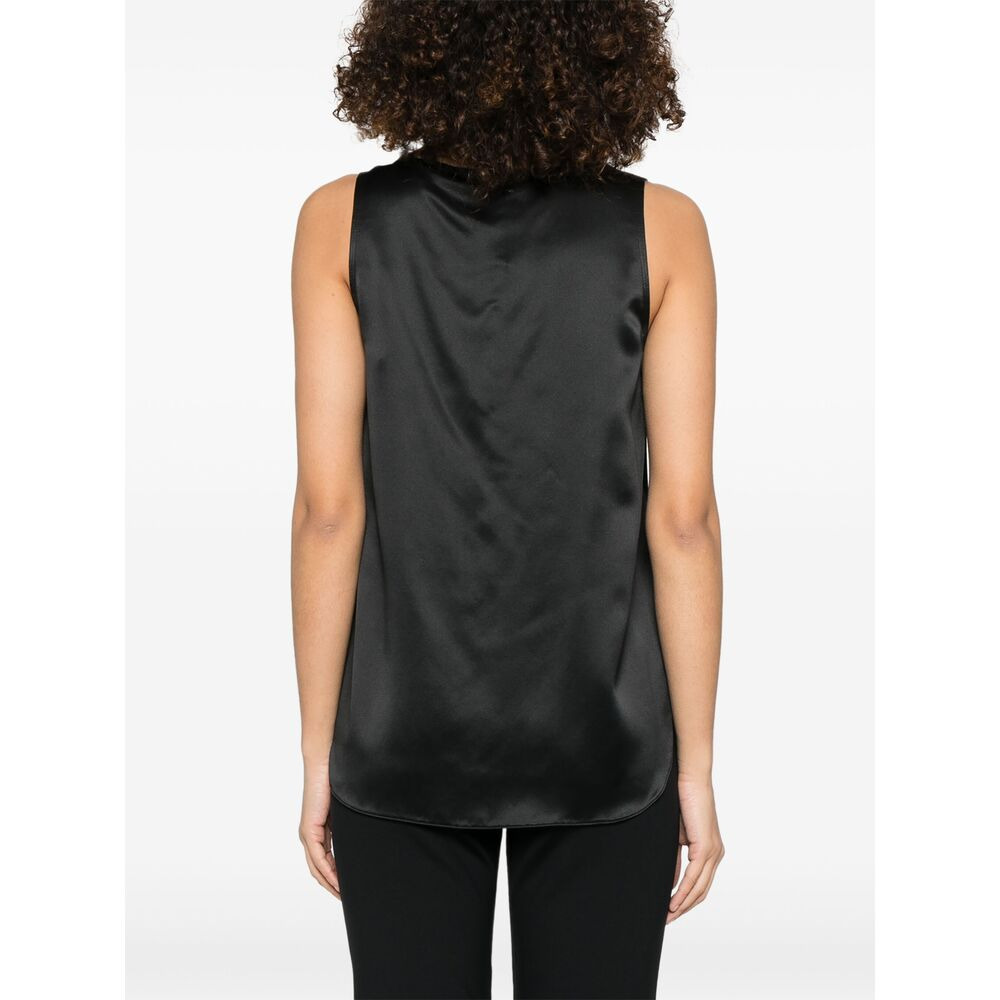 Max Mara Black Tops - Vests & Tank Tops Women - 3
