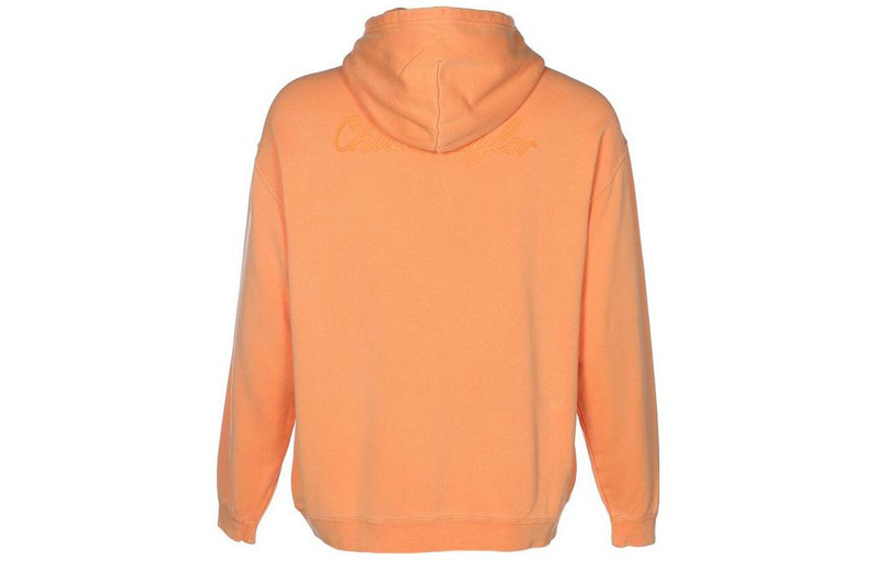Converse Converse Go-To Sneaker Patch Loose-Fit Pullover Hoodie 'Pink Orange' 10025537-A05 outlook