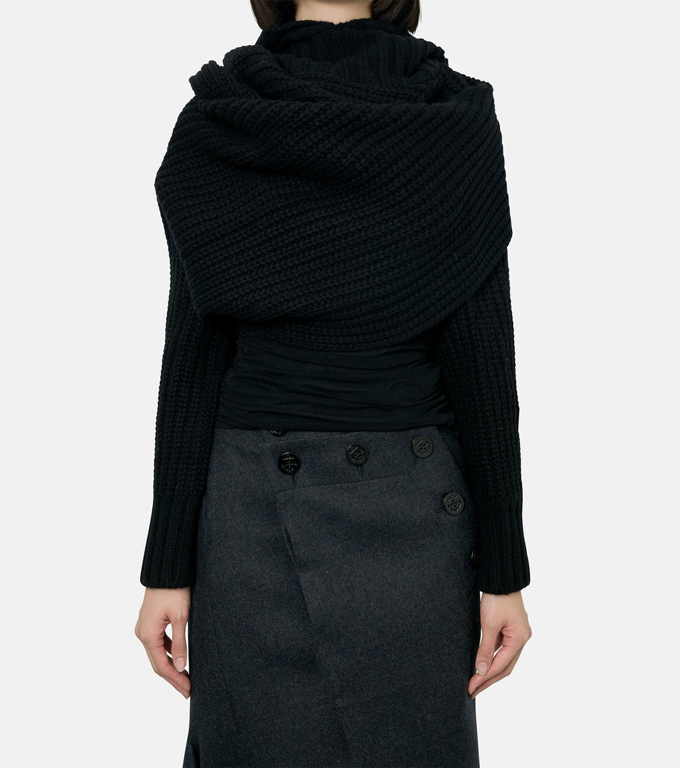 Wool Knit Pullover - 2