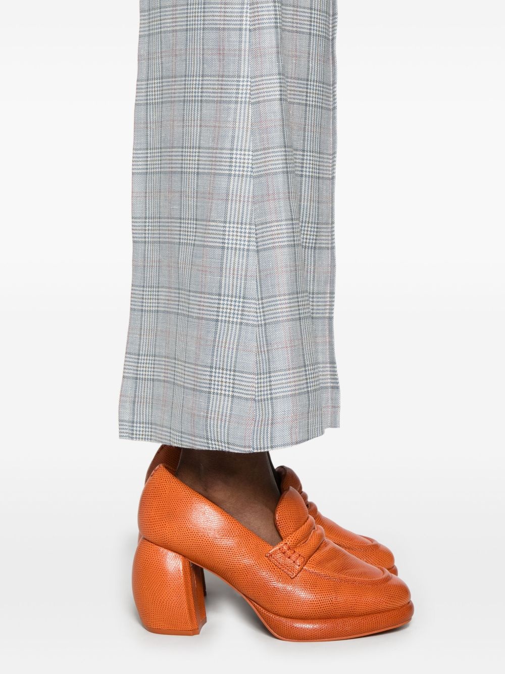 cropped wide trousers - 5