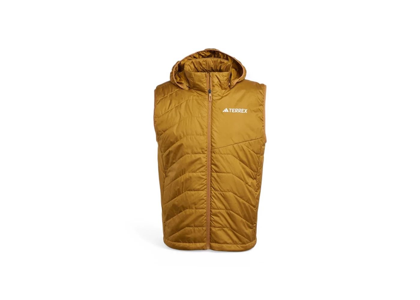 adidas Terrex Multi Climawarm Insulated Hooded Vest Bronze Strata - 1