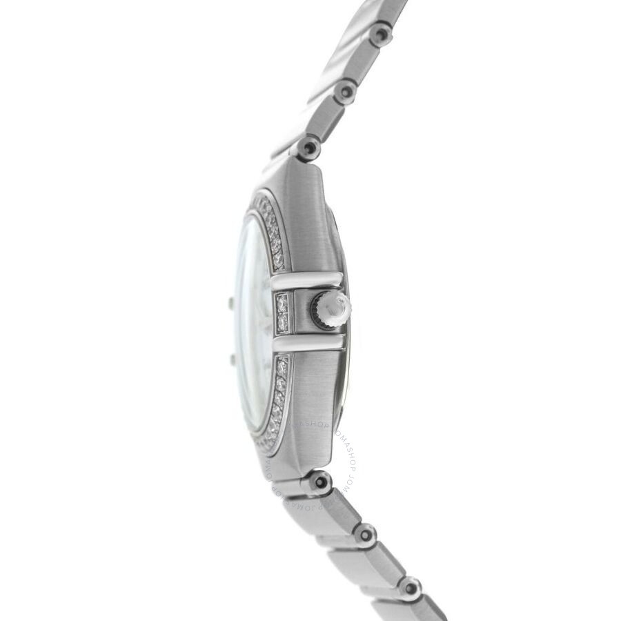 Omega Omega Mother of Pearl Dial Ladies Watch Constellation 95 1476.71.00 Diamond Ste - 4