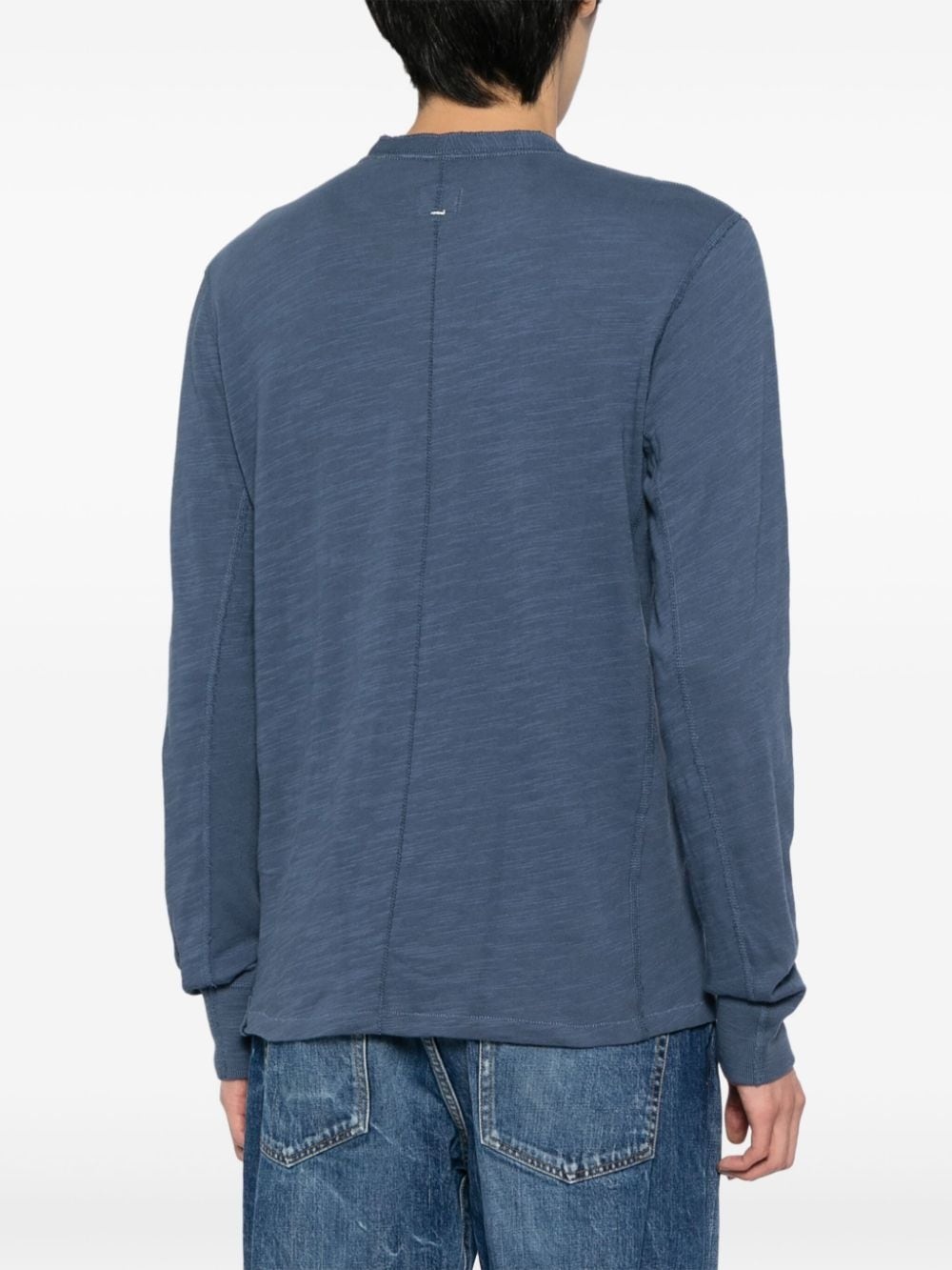 cotton Henley  T-shirt - 4