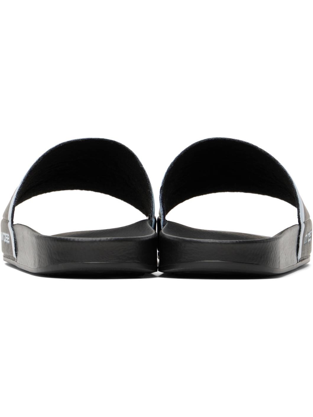 Black 'High On Hope' Pool Slides - 2