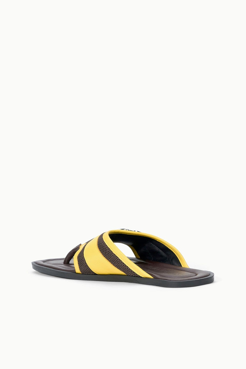 STAUD KACEY THONG ESPRESSO LEMON 6