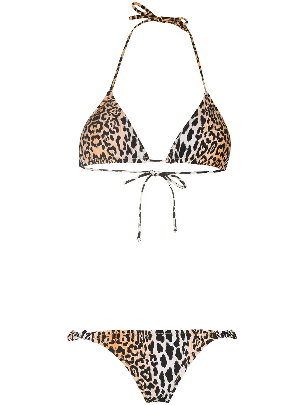 The Scrunchie leopard print bikini - 1