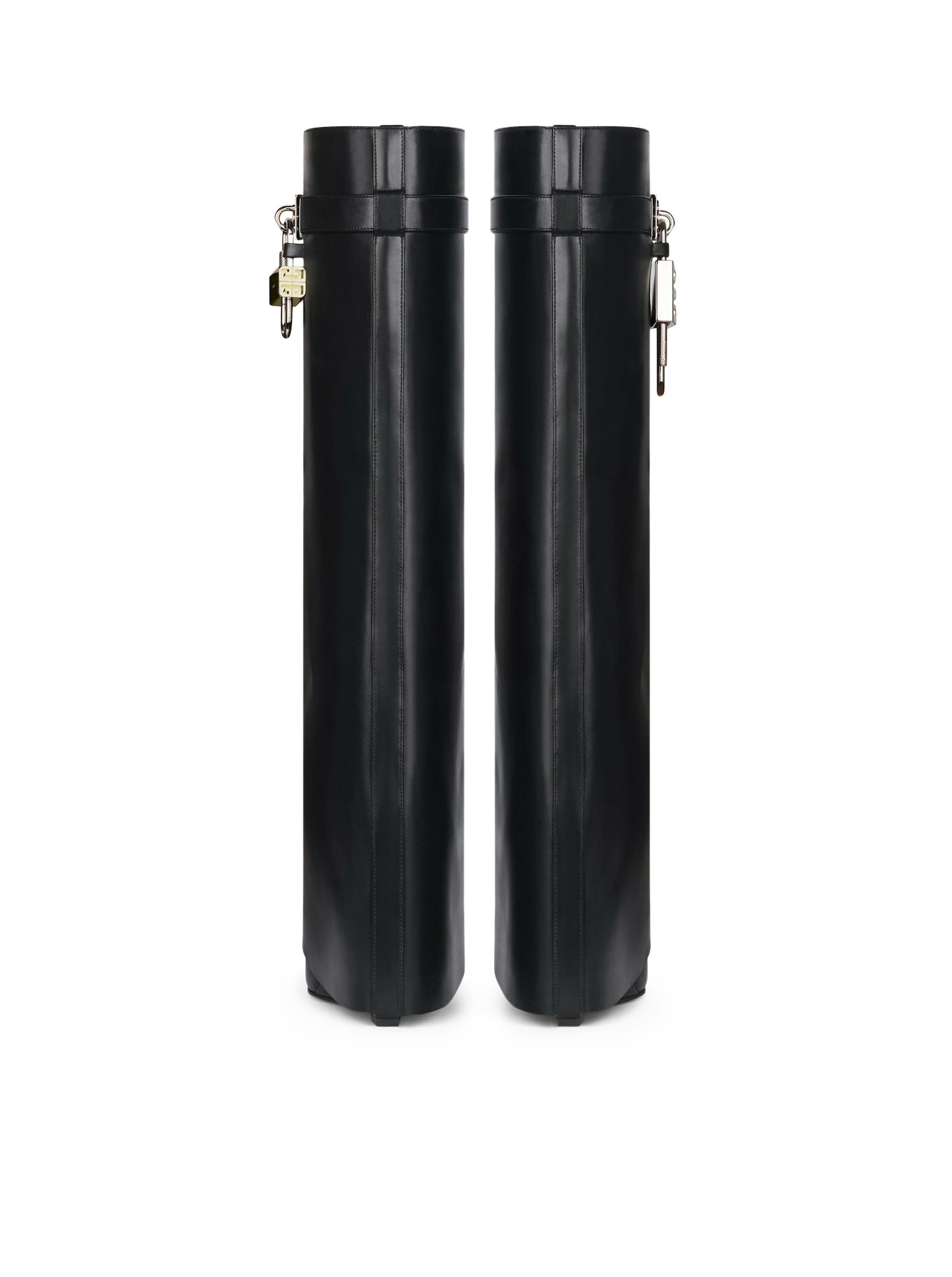SHARK LOCK LEATHER WIDE FIT BOOTS - 3