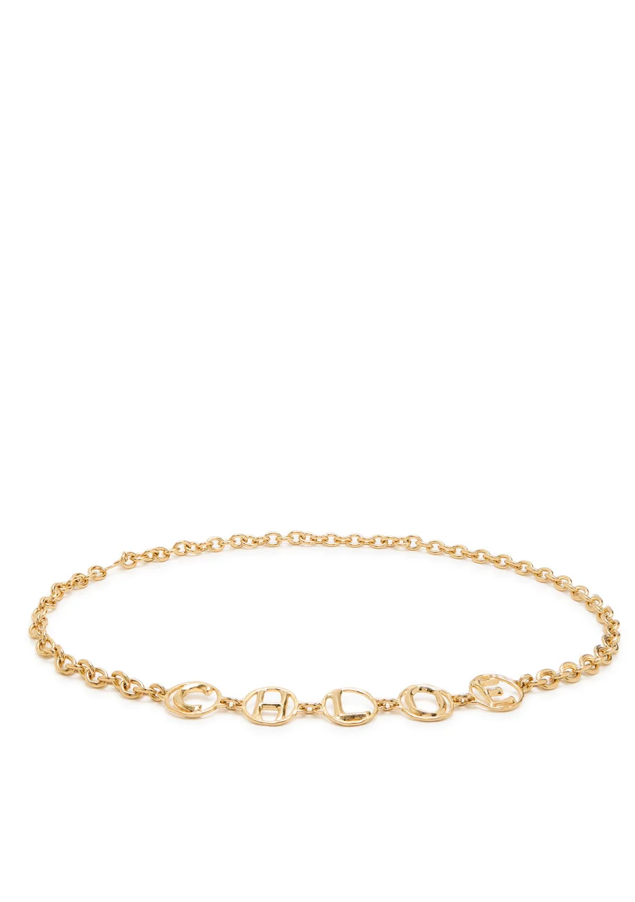 Chloe The Chloé Script Chain Belt - 1