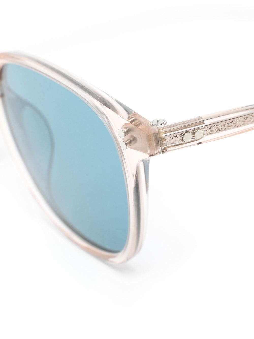 transparent-frame sunglasses - 3