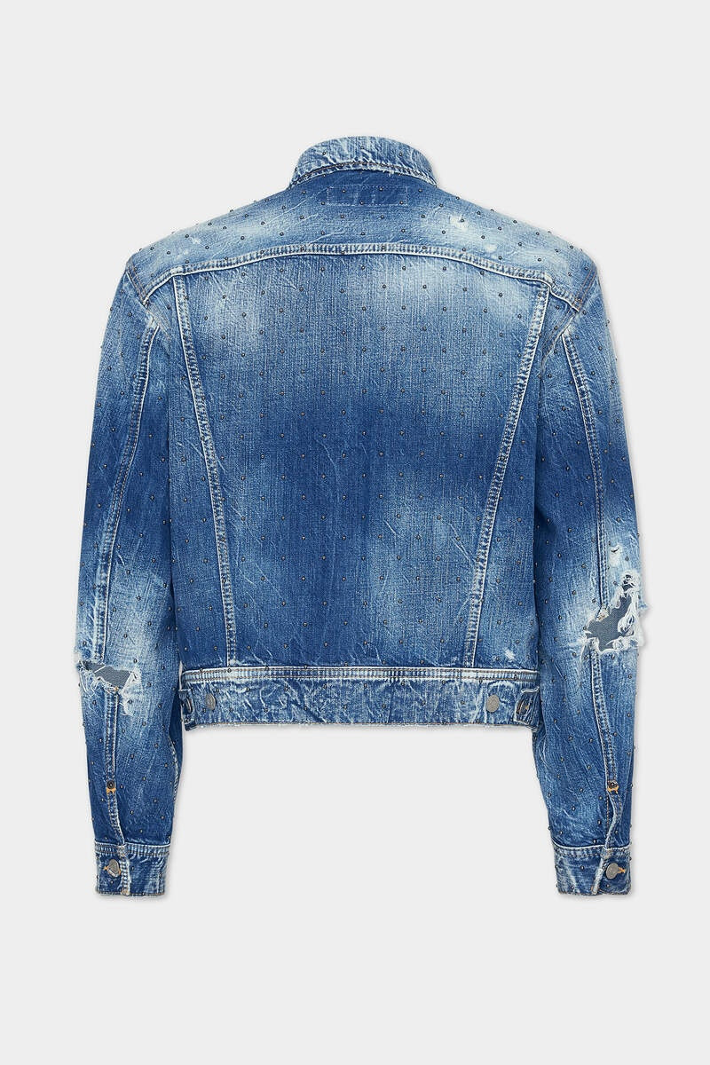 DSQUARED2 MEDIUM EVERYTHING WASH JEAN JACKET outlook