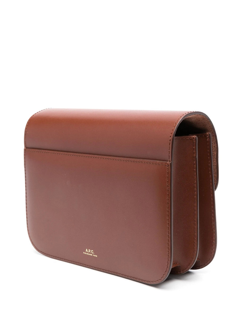 A.P.C. Astra Leather Shoulder Bag outlook