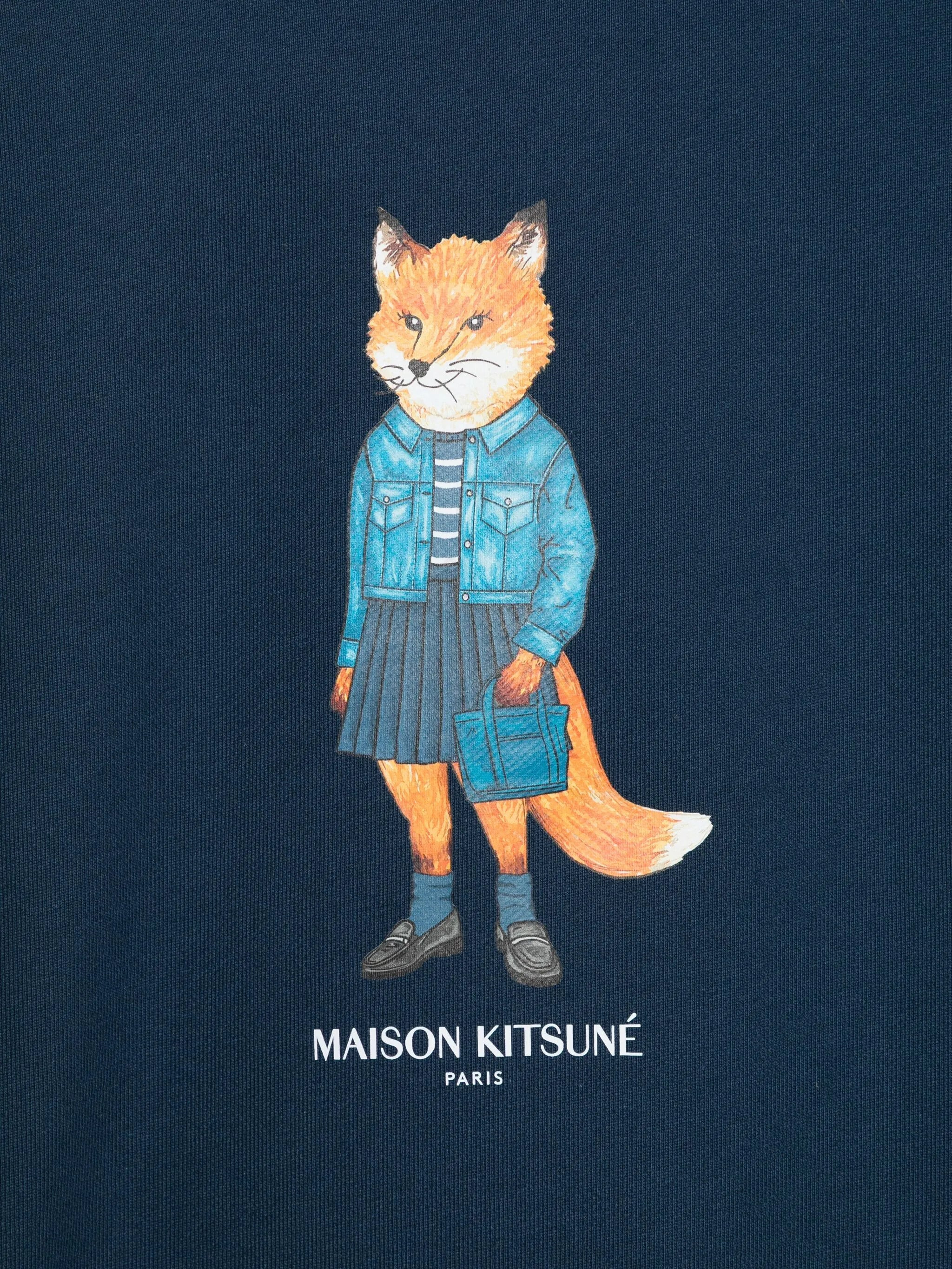 Maison Kitsuné Dressed Fox-print Sweatshirt - 2