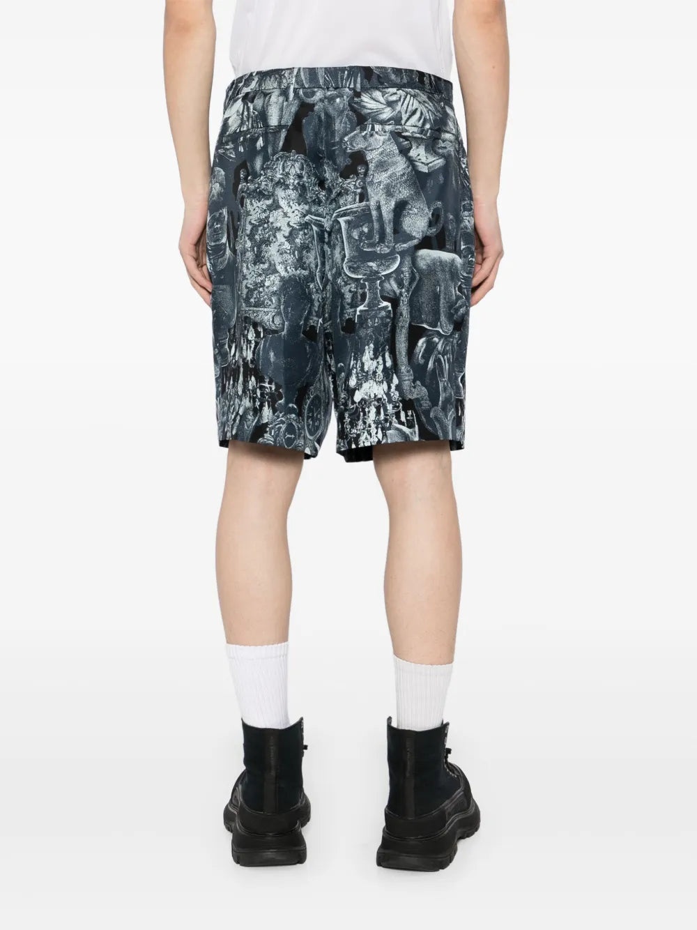 HUBERT-PRINT BERMUDA SHORTS - 4