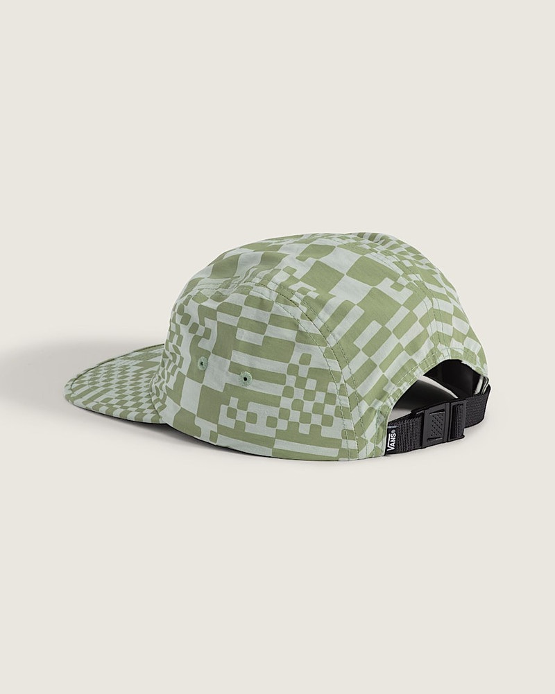 Checkerboard Mash Up Camper Hat 3
