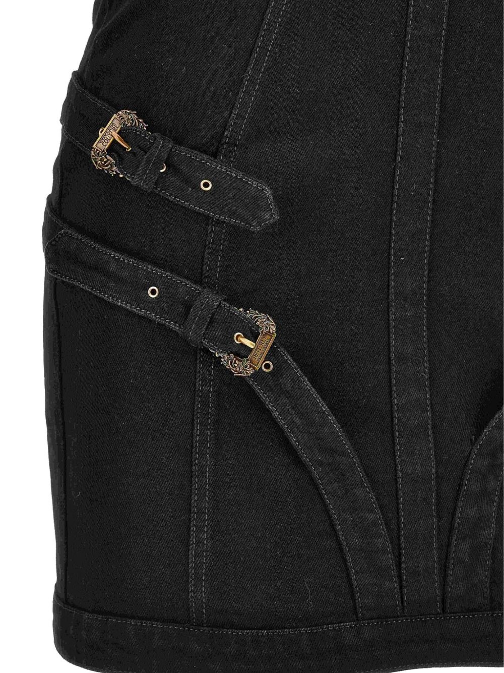buckled mini dress - 4