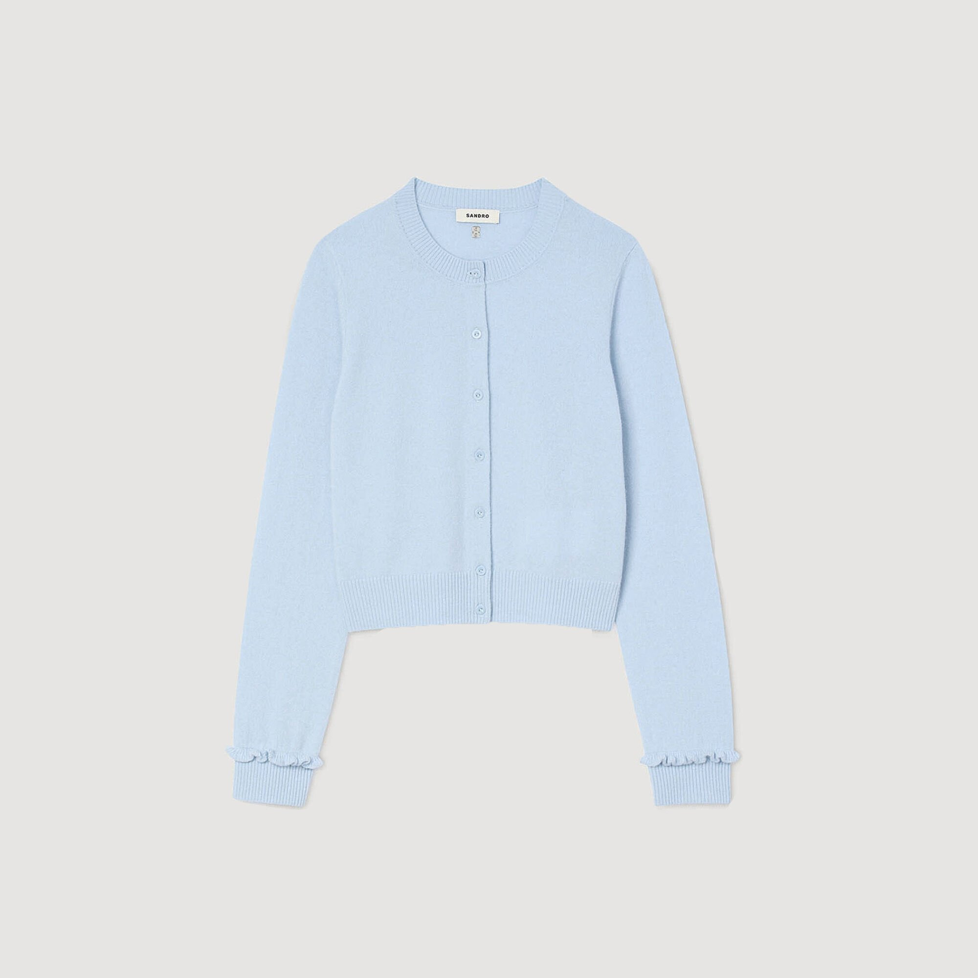 RUFFLED CARDIGAN - 6