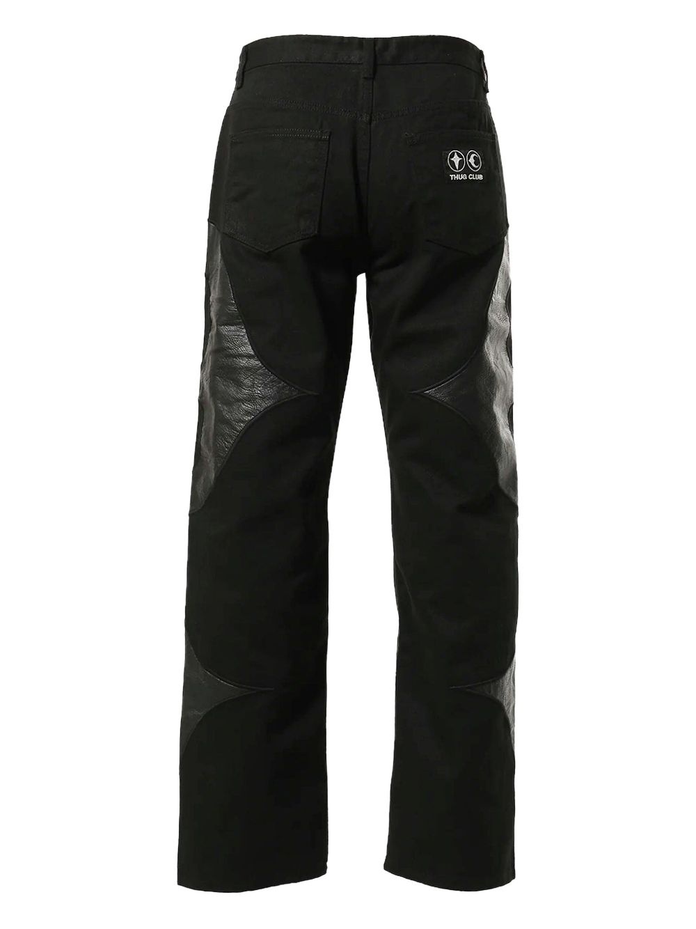 leather washing jeans - 2