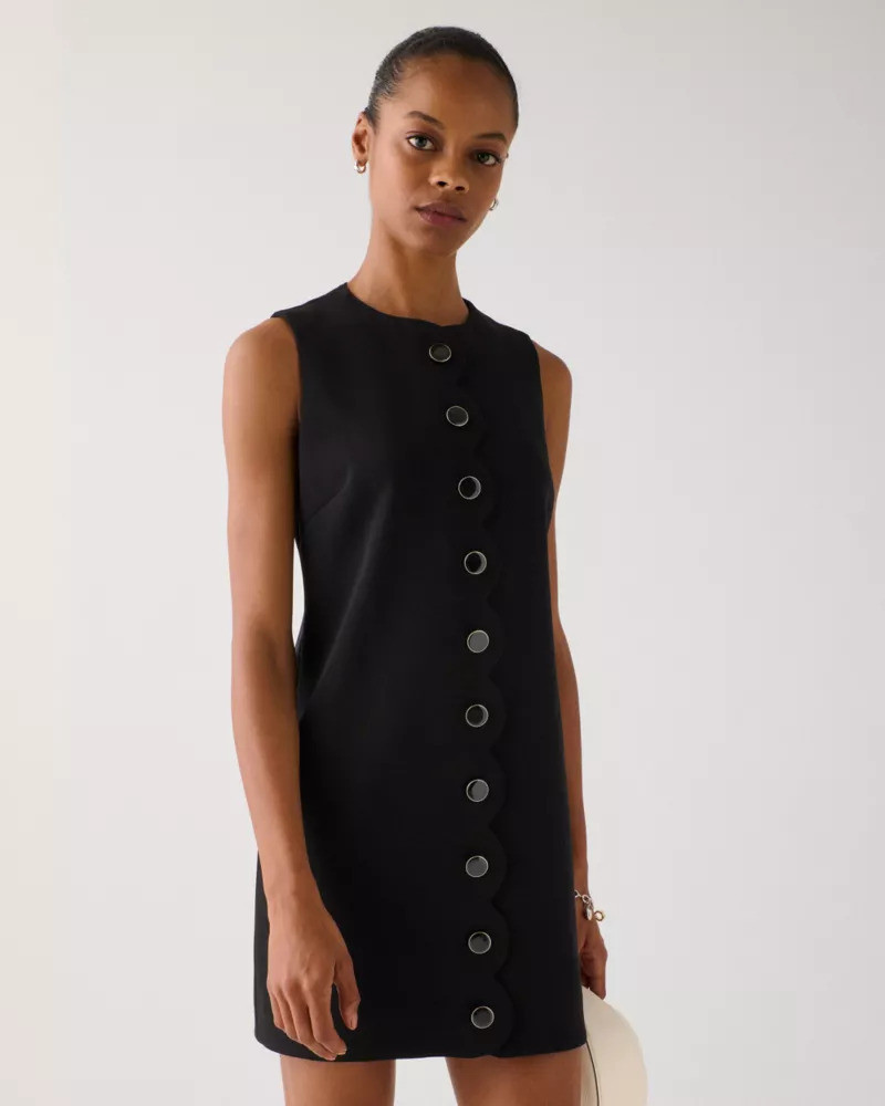 kate spade Scallop Shift Dress outlook