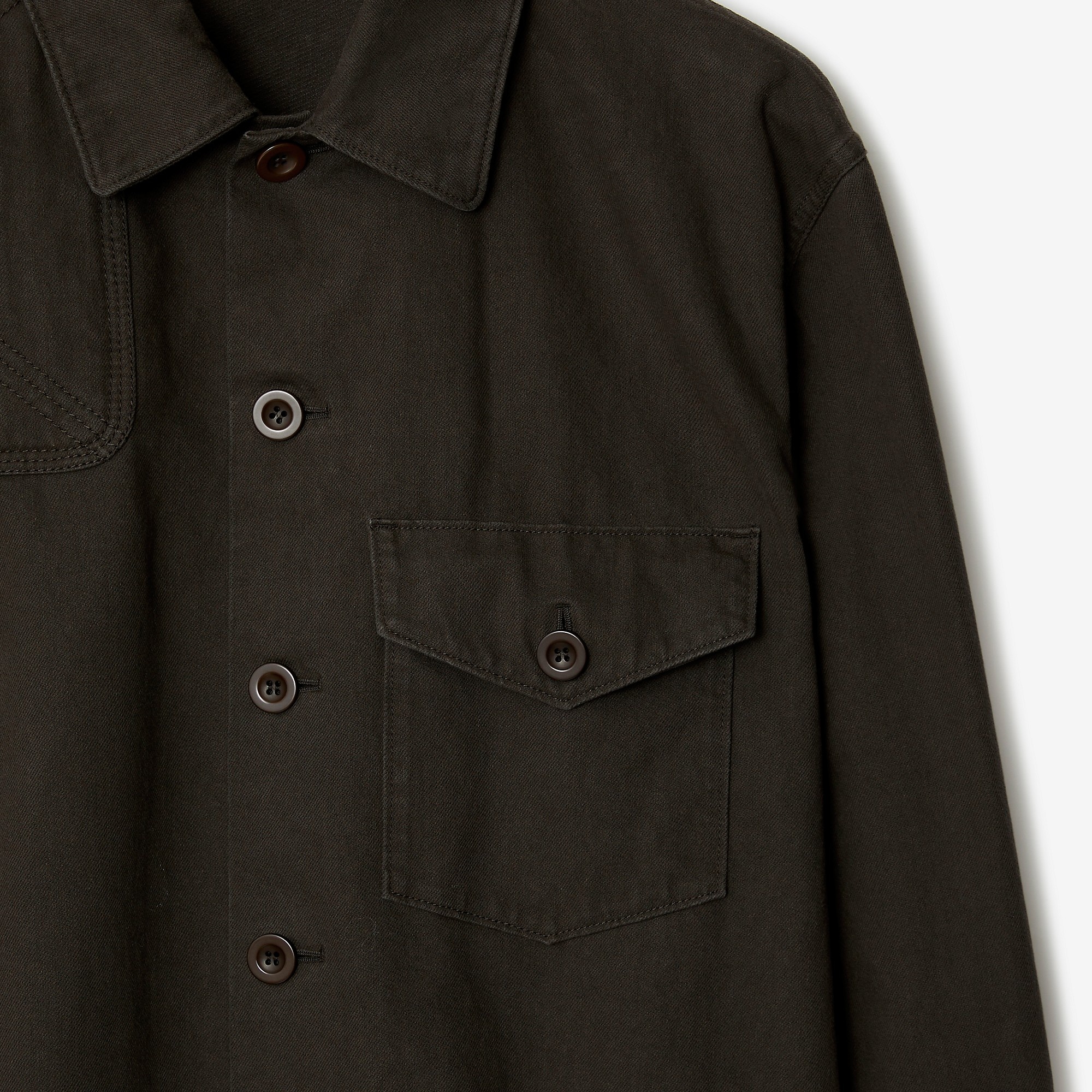 Panelled Cotton Shirt - 6
