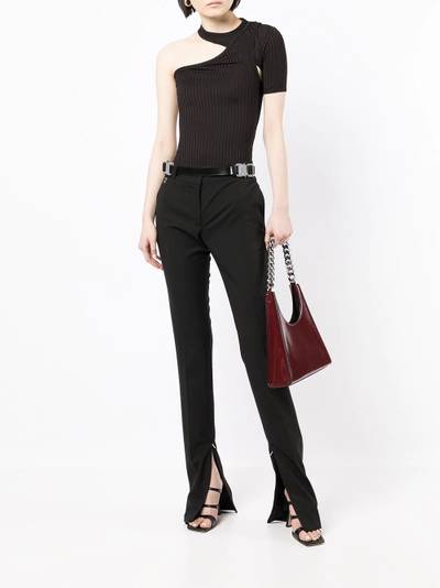 1017 ALYX 9SM slim-fit reveal-leg trousers outlook