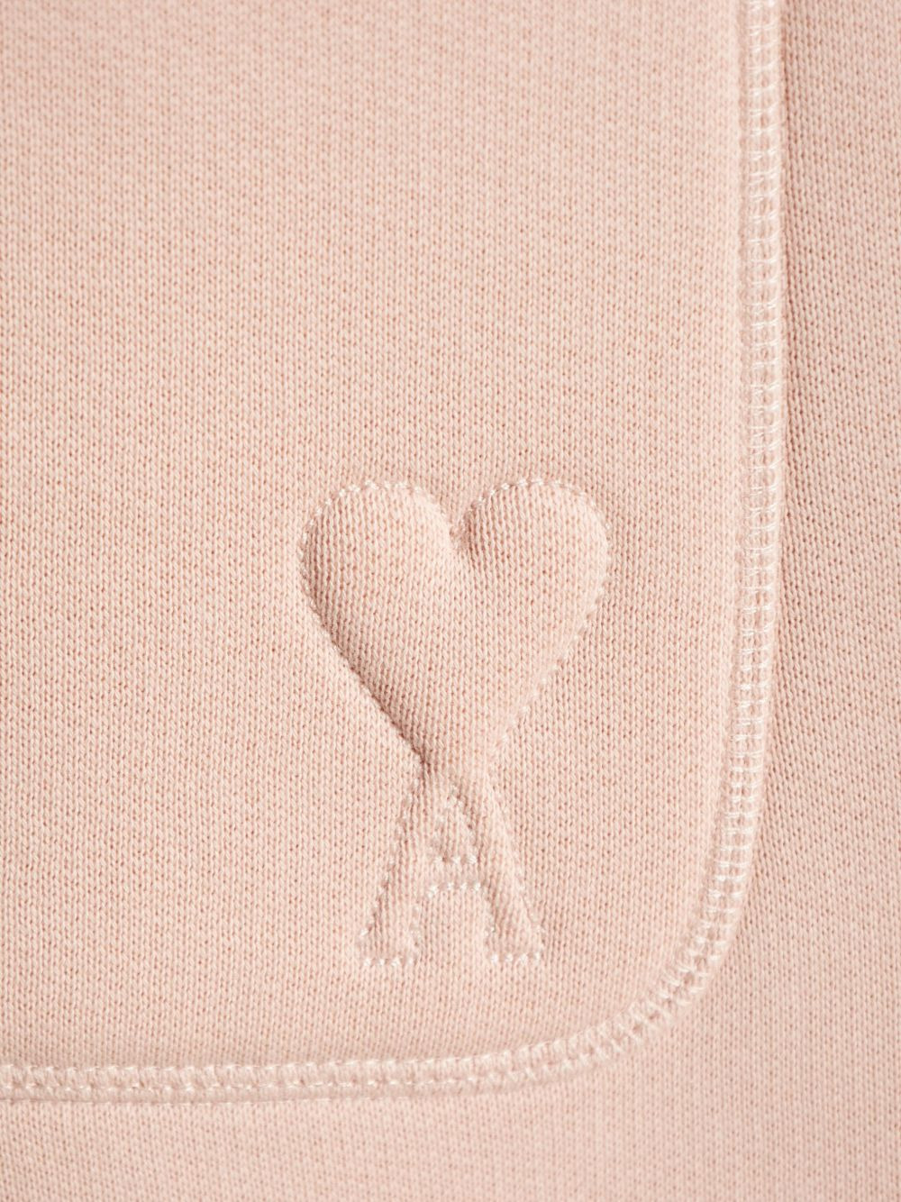 heart-embroidered side-seam sweatpants - 4