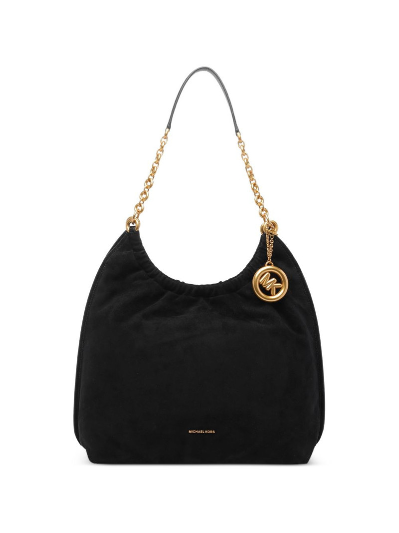 medium Indie logo-charm shoulder bag 1