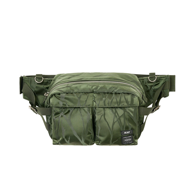 PALACE PALACE PORTER WAIST BAG OLIVE / JACQUARD outlook