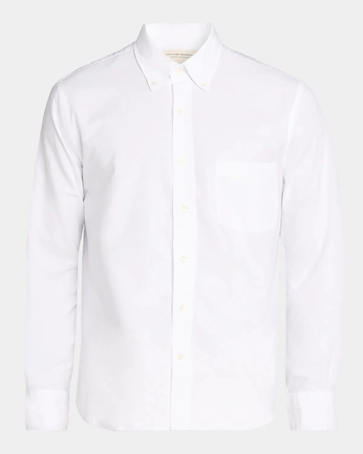 Men's Cotton Oxford Pocket Button-Down Shirt - 1