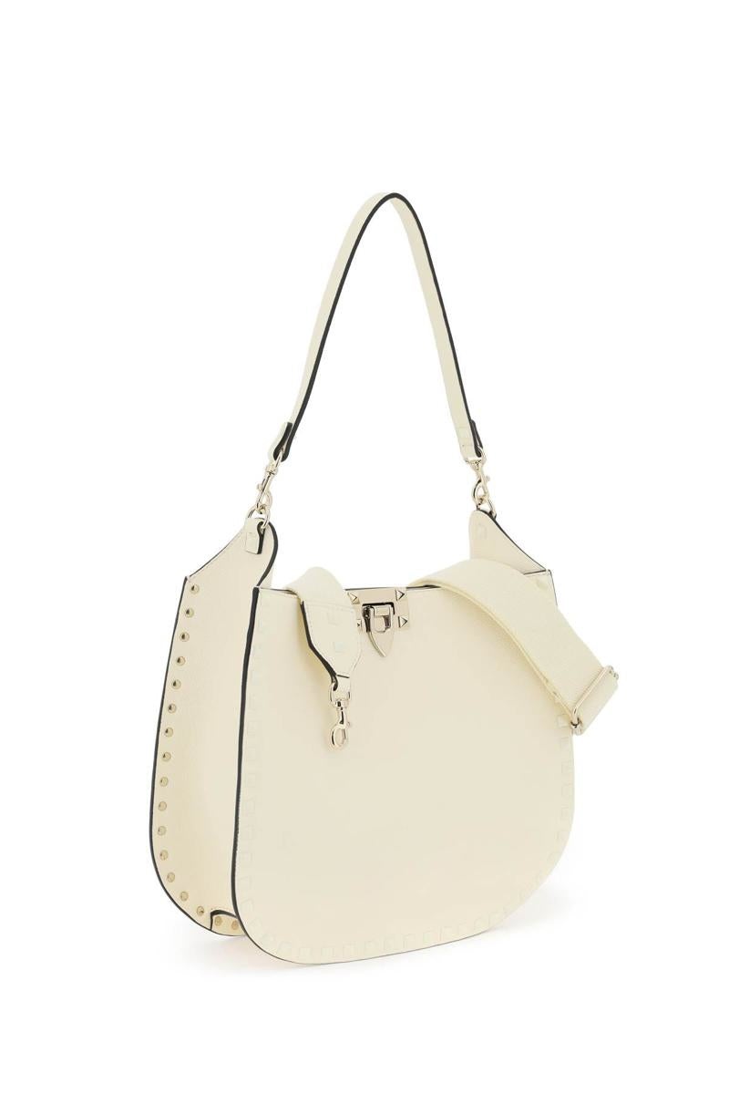 VALENTINO GARAVANI ROCKSTUD HOBO BAG - 3