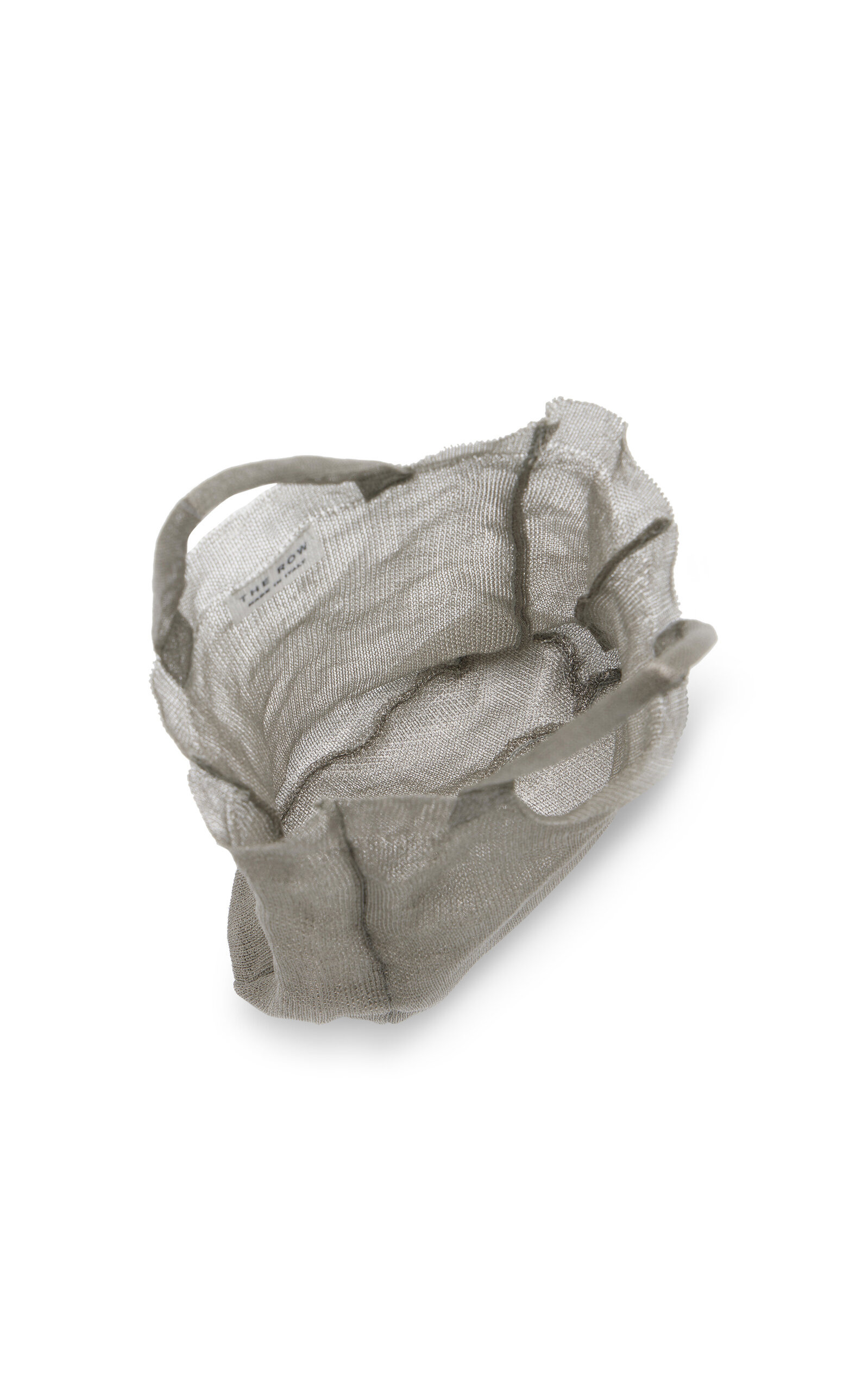Imogen Knit Mini Tote Bag silver - 5