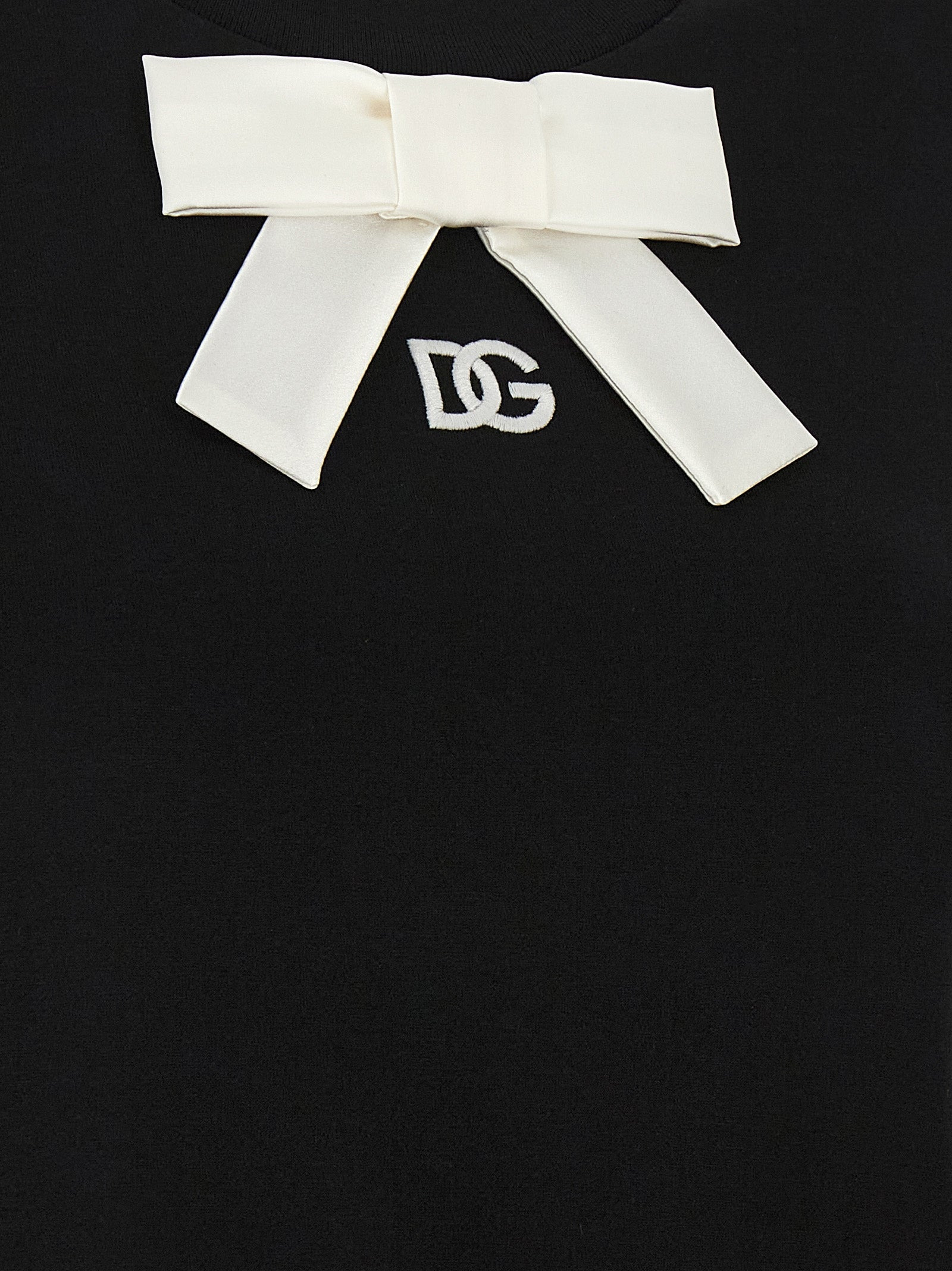 Bow T-Shirt Black - 4