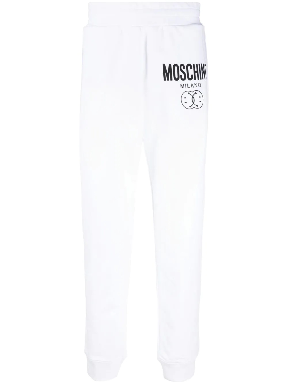 logo-print detail track pants - 1